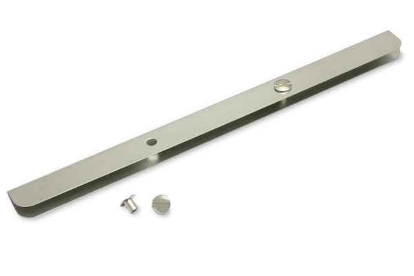 Menukaartrails A5, vertind, met 80 mm perforatie, incl. schroeven