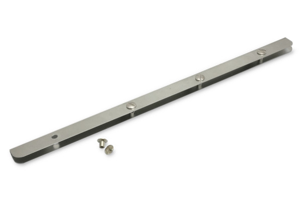 Menukaartrails A4, vernikkeld, perforatie 80/80/80 mm, incl. schroeven