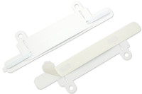 SK-hechtmechanismen,<br>met afhechtmechanisme,<br>150 x 16 mm,<br>wit