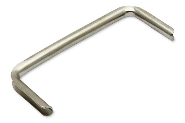 Binnenhoekbescherming, vernikkeld, 19 x 50 x 19 mm, ca. 3 mm bevestiging