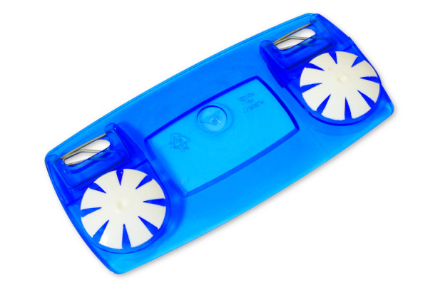 Zakperforator voor afhechten, met vergrendelingsfunctie, blauw