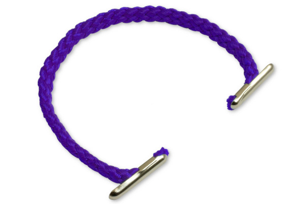 Draagbeugels van PP-koord, 5 mm diameter, paars
