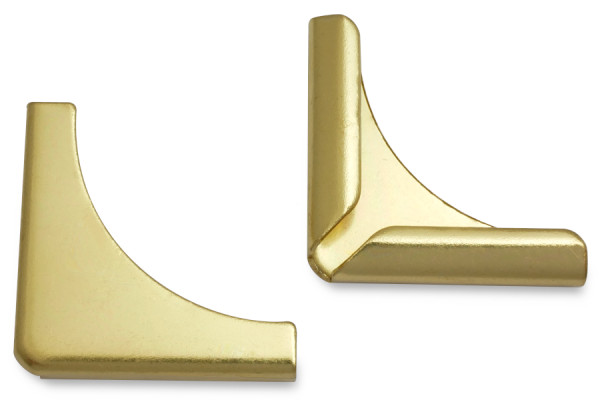 Boekhoeken, gepassiveerd, 28 mm zijlengte, 4 mm bevestiging