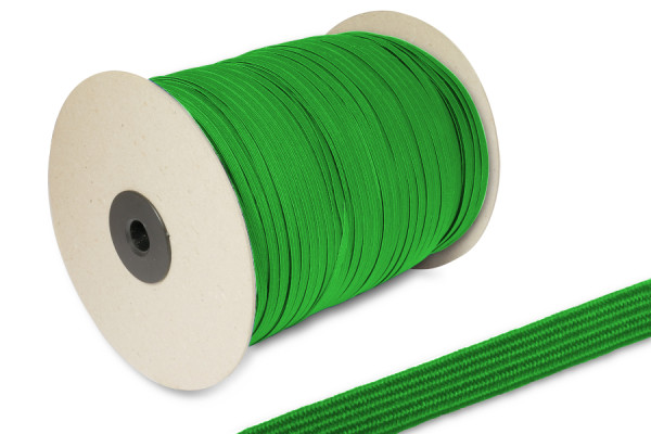 Plat rubber, op rol van 500 m, groen