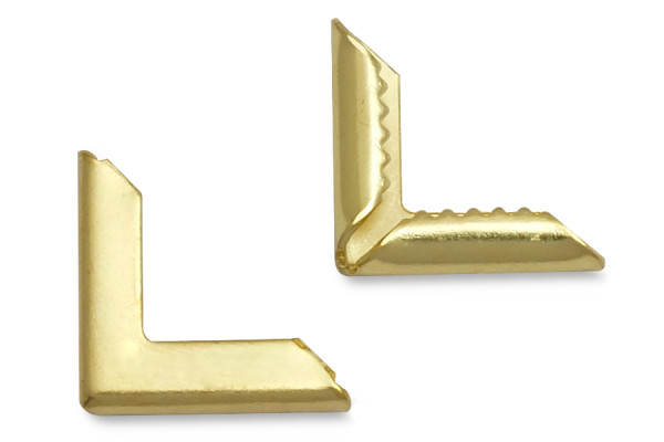 Boekhoeken, gepassiveerd, 13 mm zijlengte, 1,5 mm bevestiging