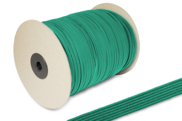 Plat rubber, op rol van 500 m, donkergroen
