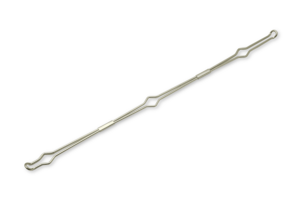 Draadklem, voor 3-voudige mechanismen, 280 mm, vernikkeld