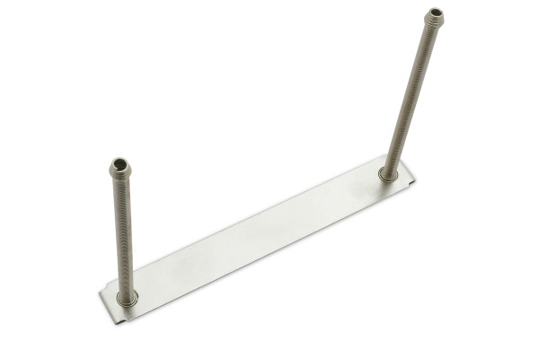 Spiraalveren met rand, 65 mm, op basisplaat, 92 x 12 mm, vernikkeld