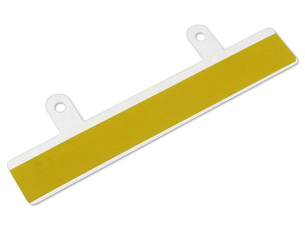 Hechtclip, zelfklevend, transparant, 150 mm