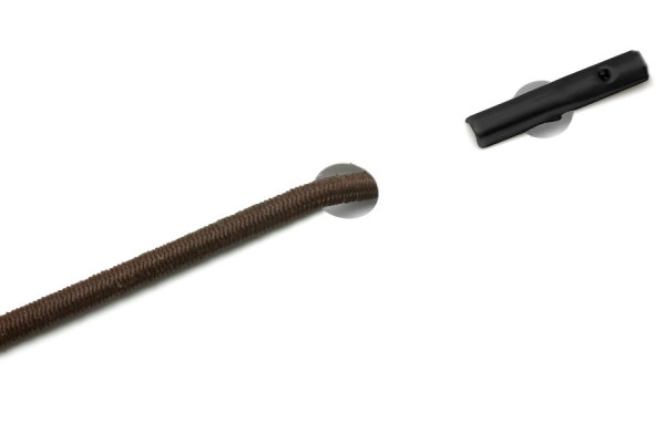 Elastiekjes met Splitpennen, bruin
