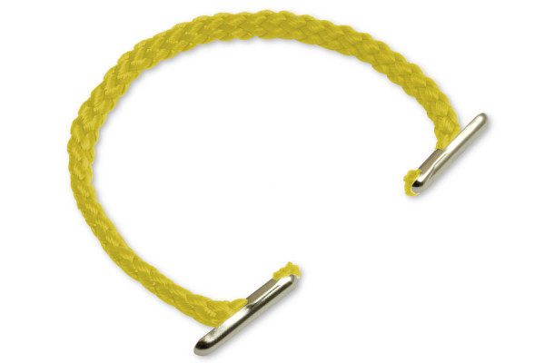 Draagbeugels van PP-koord, 5 mm diameter, geel